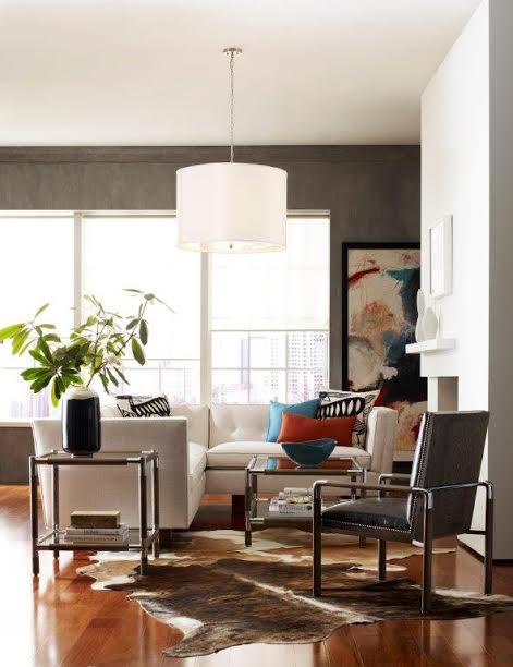 Furniture Upholstery in a Living Room