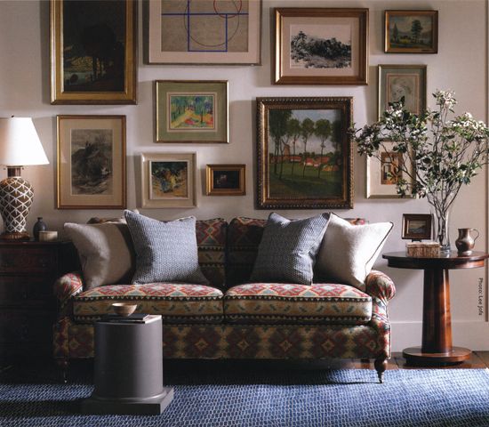 Custom Furniture Near Aspen, CO - A Great Find Interior of a Home Decorated With a Custom Couch & Décor