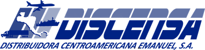 A logo for a company called distribuidora centroamericana emanuel s.a.