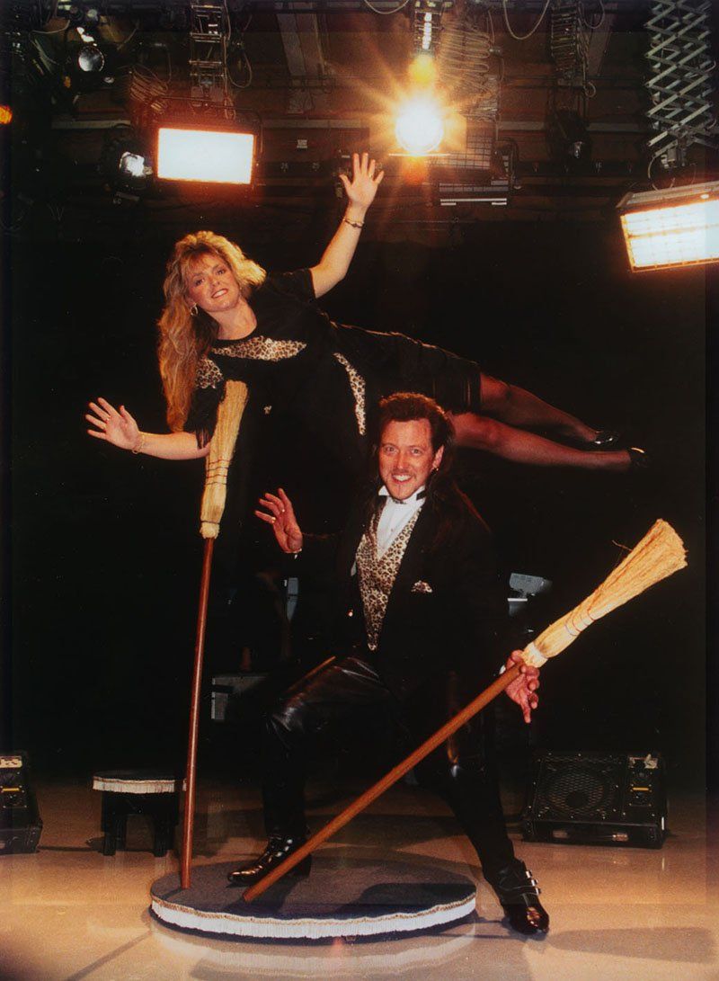 two people performing