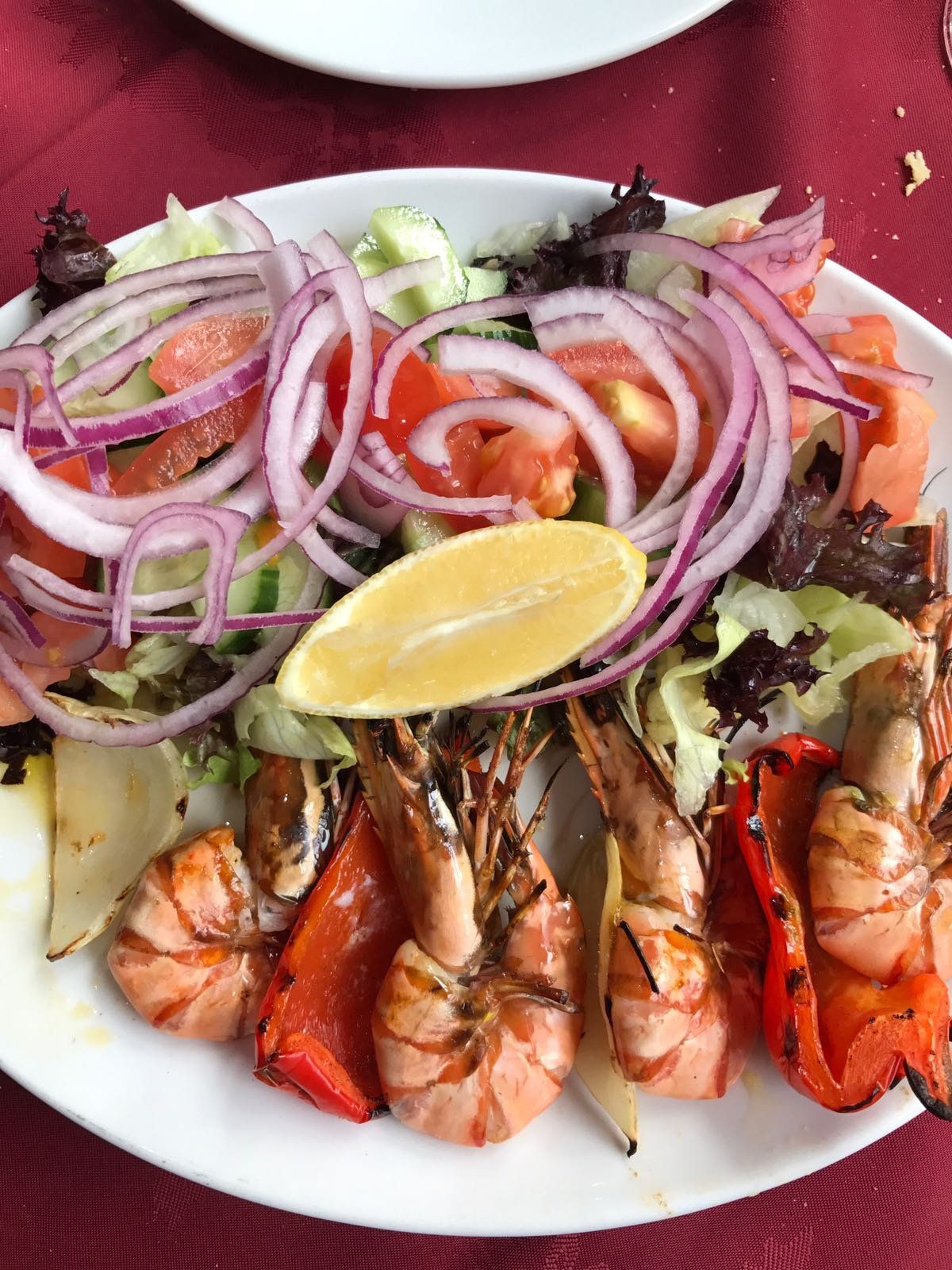 food served with onions
