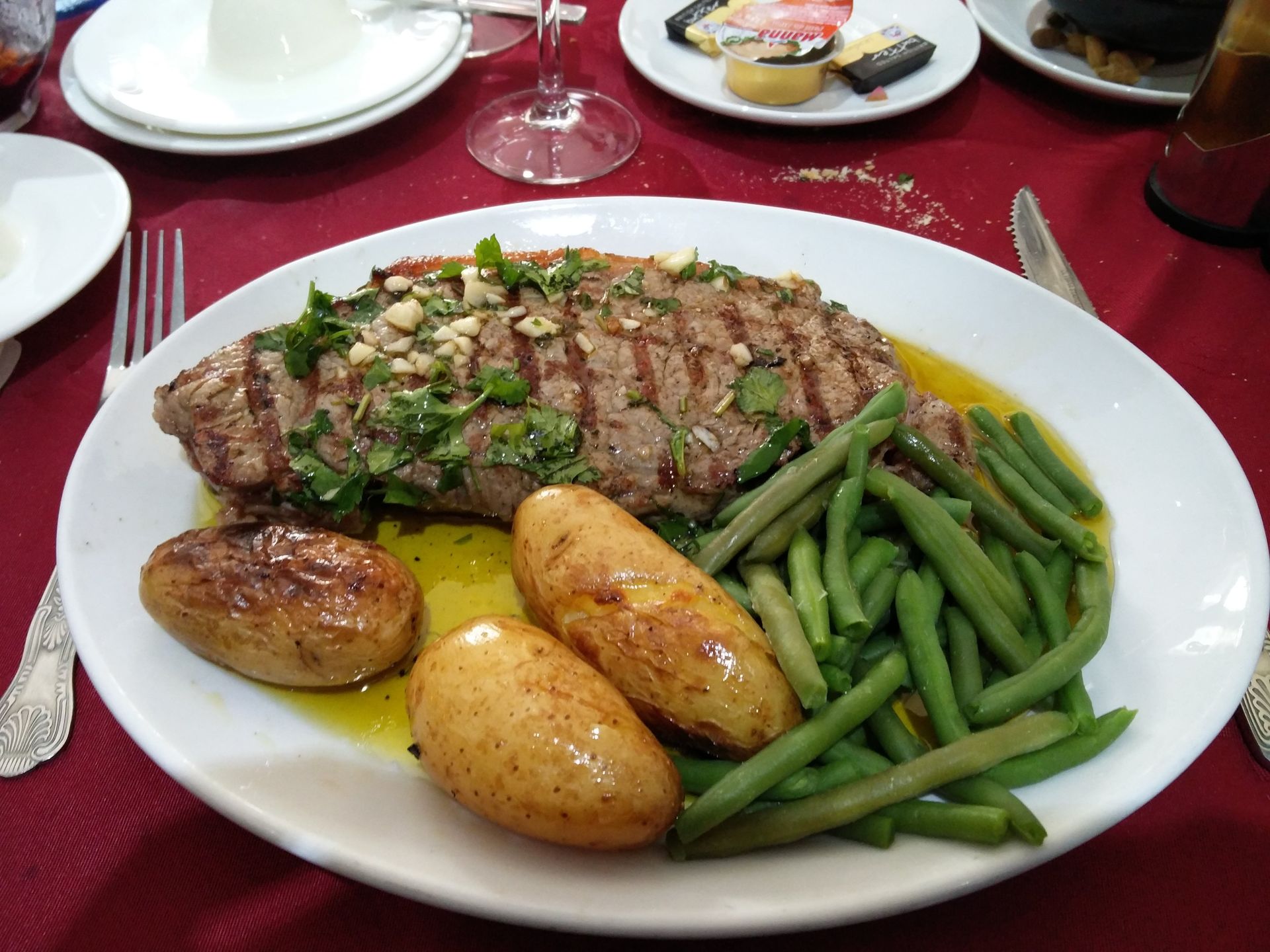 freshly prepared food