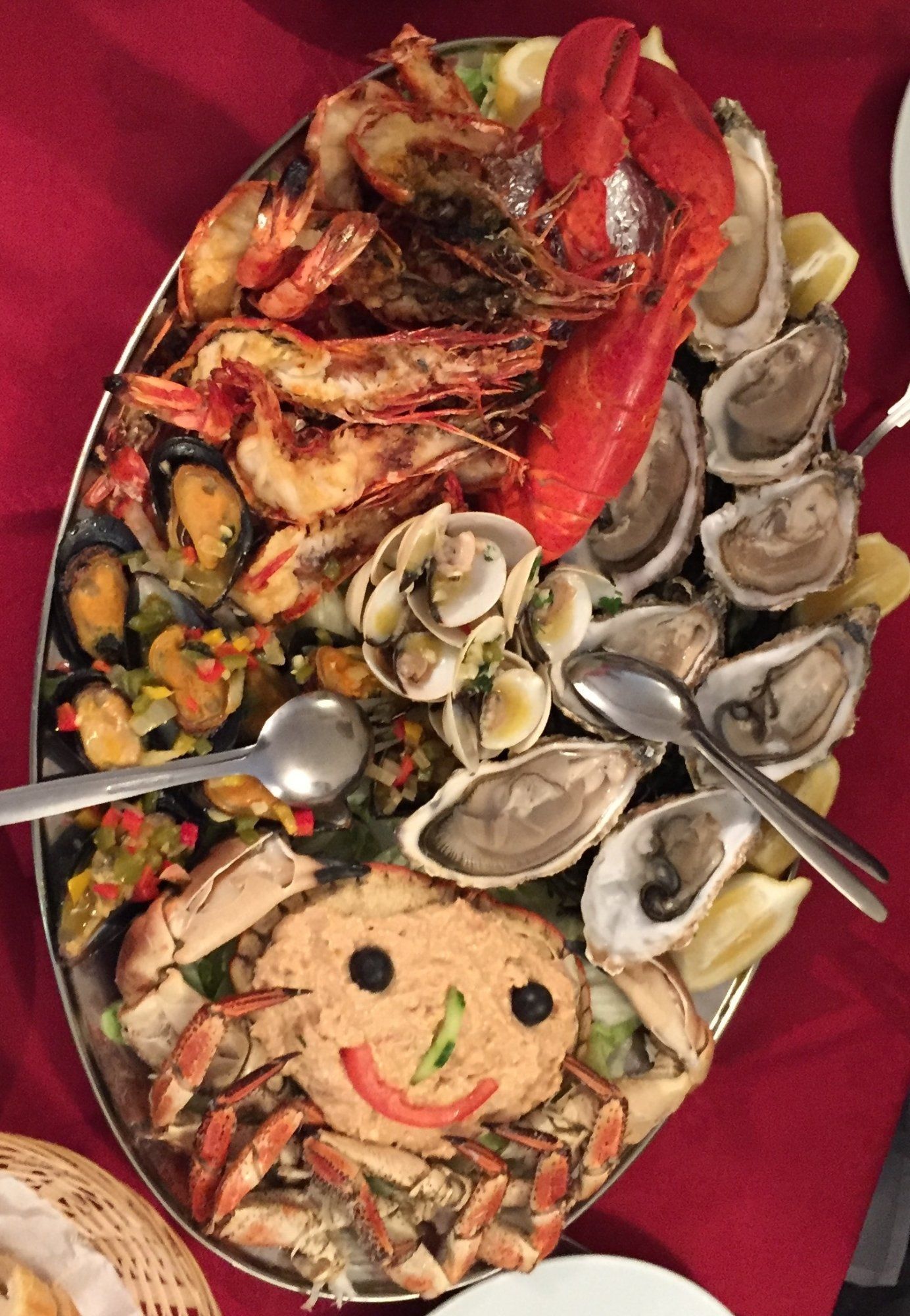 tasty food prepared