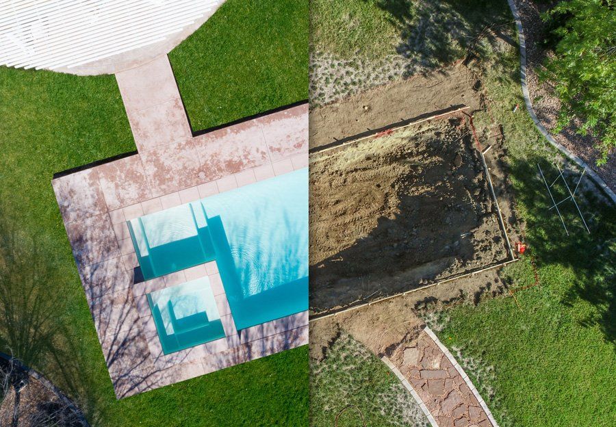 Before and After Pool Build Construction Site — Havelock, NC — Havelock Pool & Spa Before and After Pool Build Construction Site — Havelock, NC — Havelock Pool & Spa