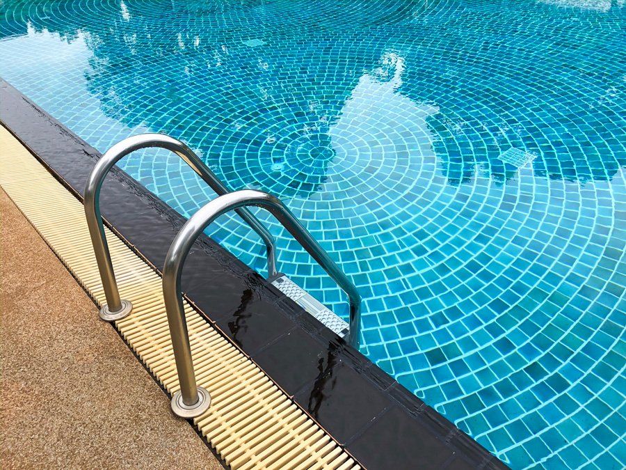 A pool that had swimming pool services in New Bern, NC