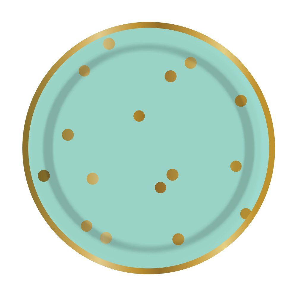 image-1342508-Mint_Gold_Dots_Paper_Plates_Slant_F171999.jpg