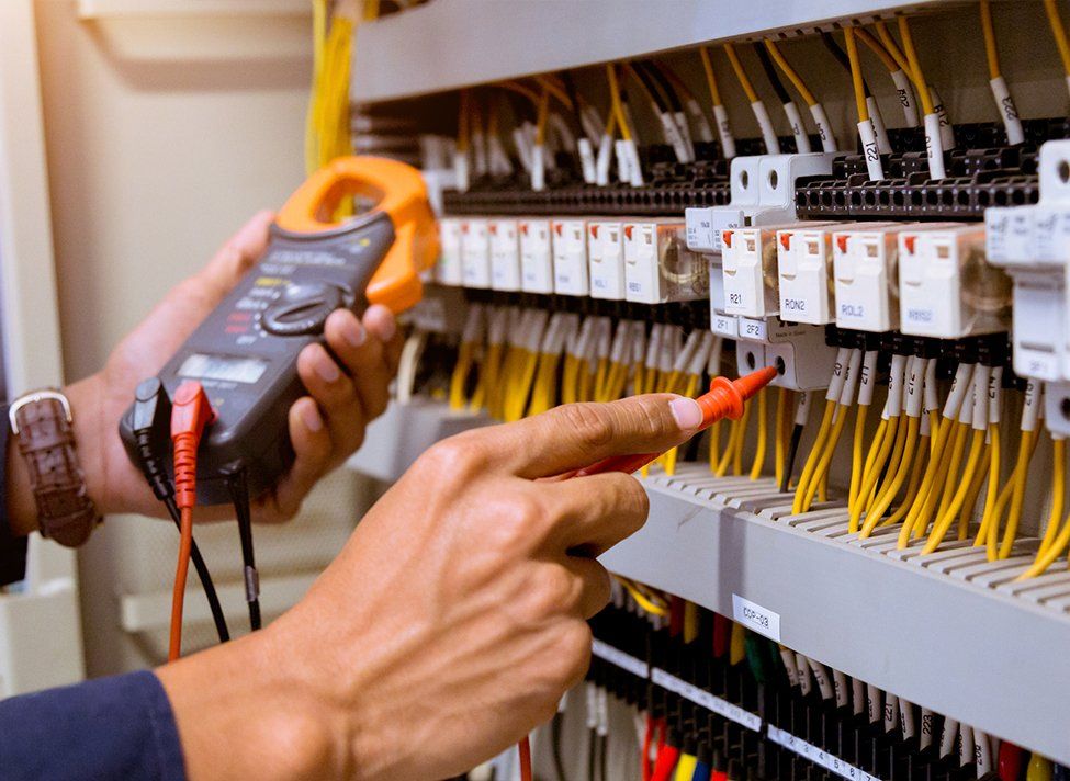 Inspecting Electricity On Control Panel — Crossett, AR — Master Technicians & Mechanicals LLC