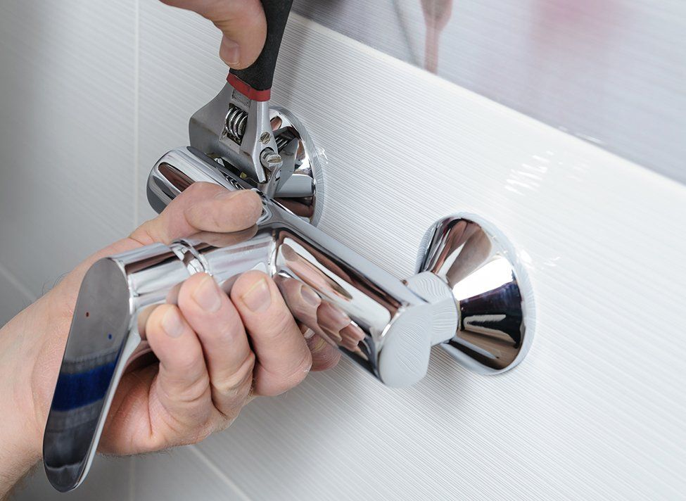 Repairing Tap On Bath Tub — Crossett, AR — Master Technicians & Mechanicals LLC