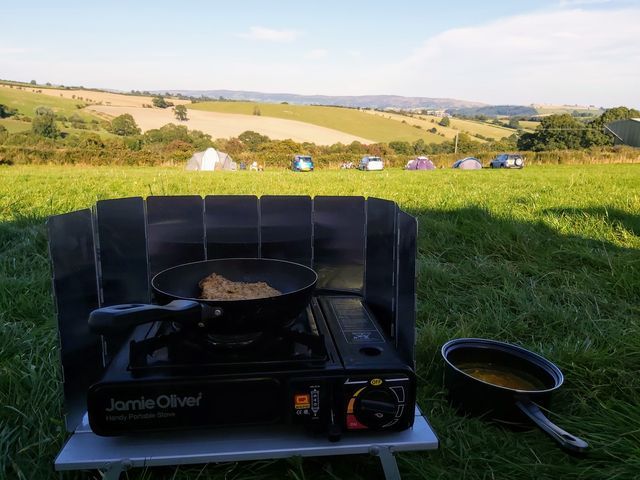 View from the campsite