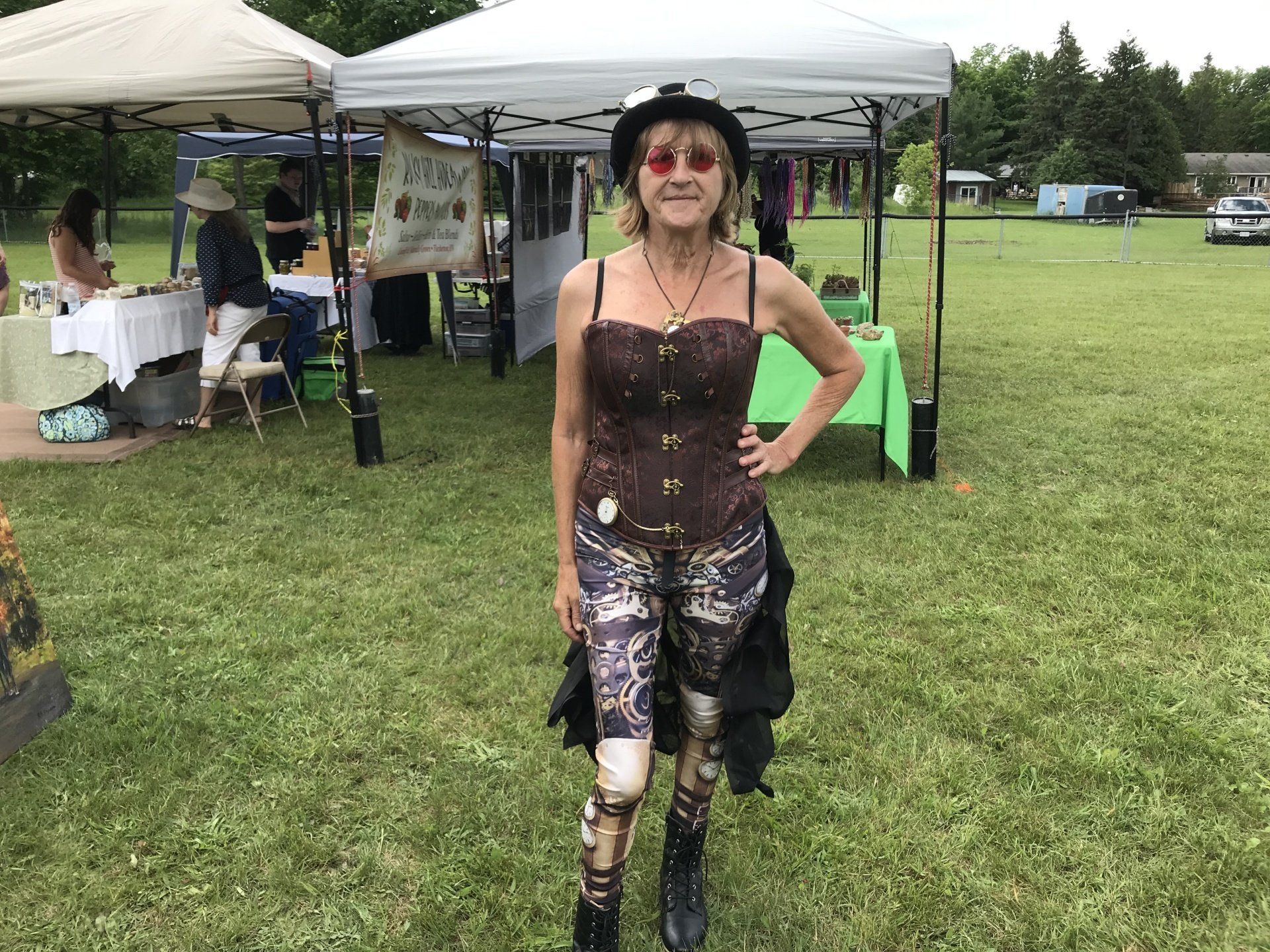 Vendor at Steam Punk Gold Rush.