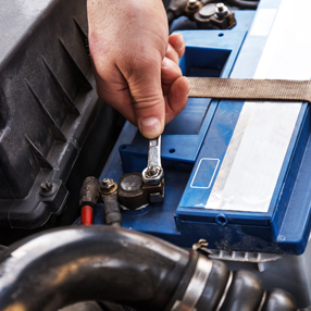 car battery servicing