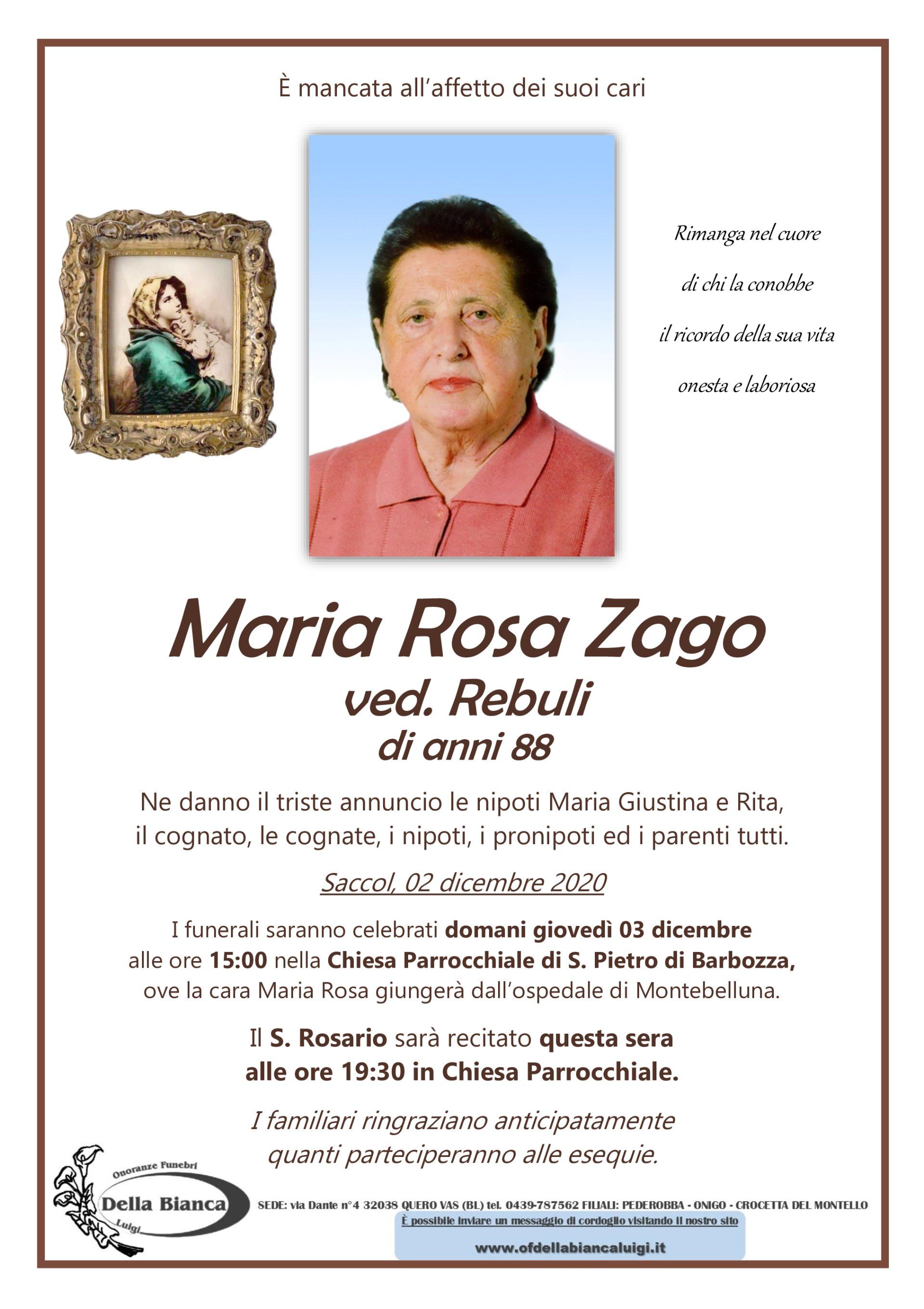 Maria Rosa Zago
