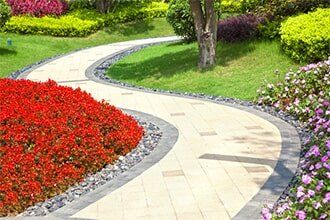 Winding Tile Walkway - Landscaping in Springfield, IL Winding Tile Walkway - Landscaping in Springfield, IL