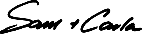 Sam and carla signature