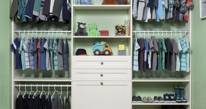 Boys Custom Closet System