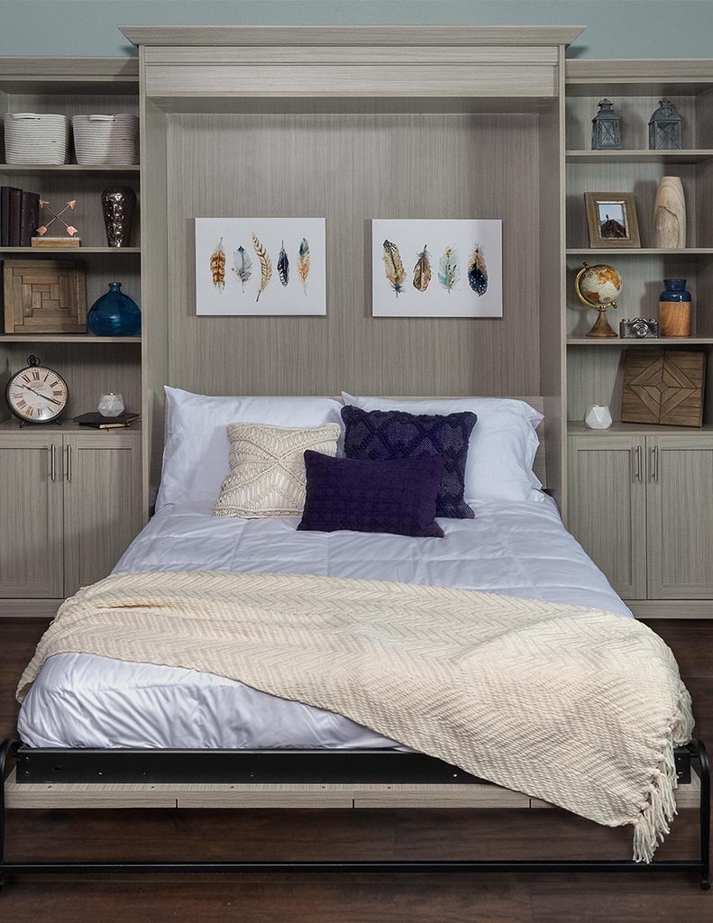 Custom built murphy bed