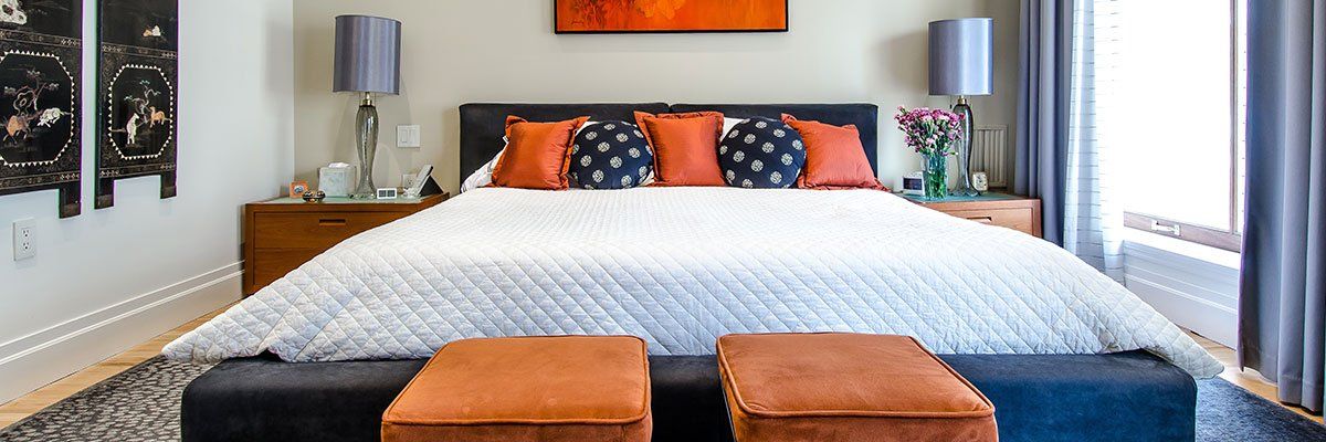 Organized Master Bedroom
