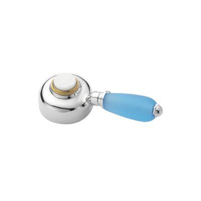 leva per rubinetto azzurra