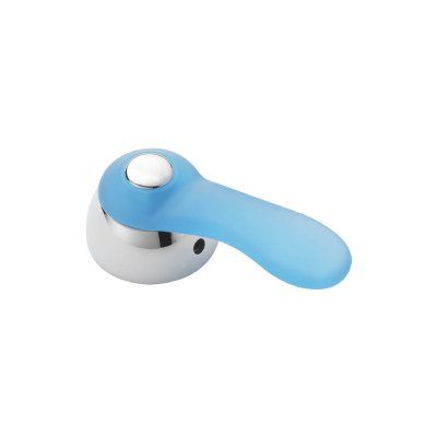 maniglia a leva azzurra