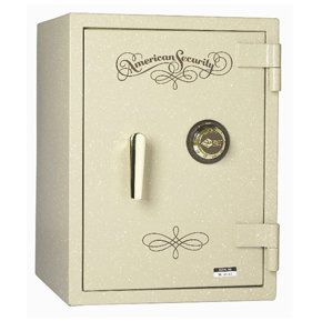 A safe with the word american security on it