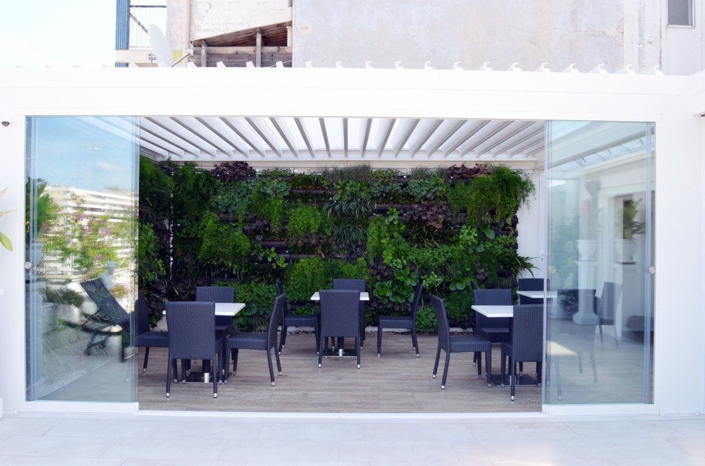 jardin de l'hôtel