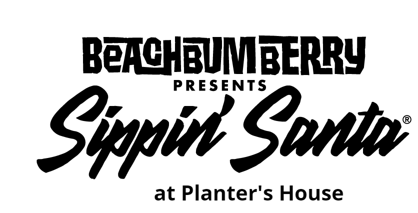 Sippin' Santa on Locust logo