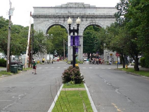 Perry Memorial Arch, Seaside Park, Bridgeport, CT