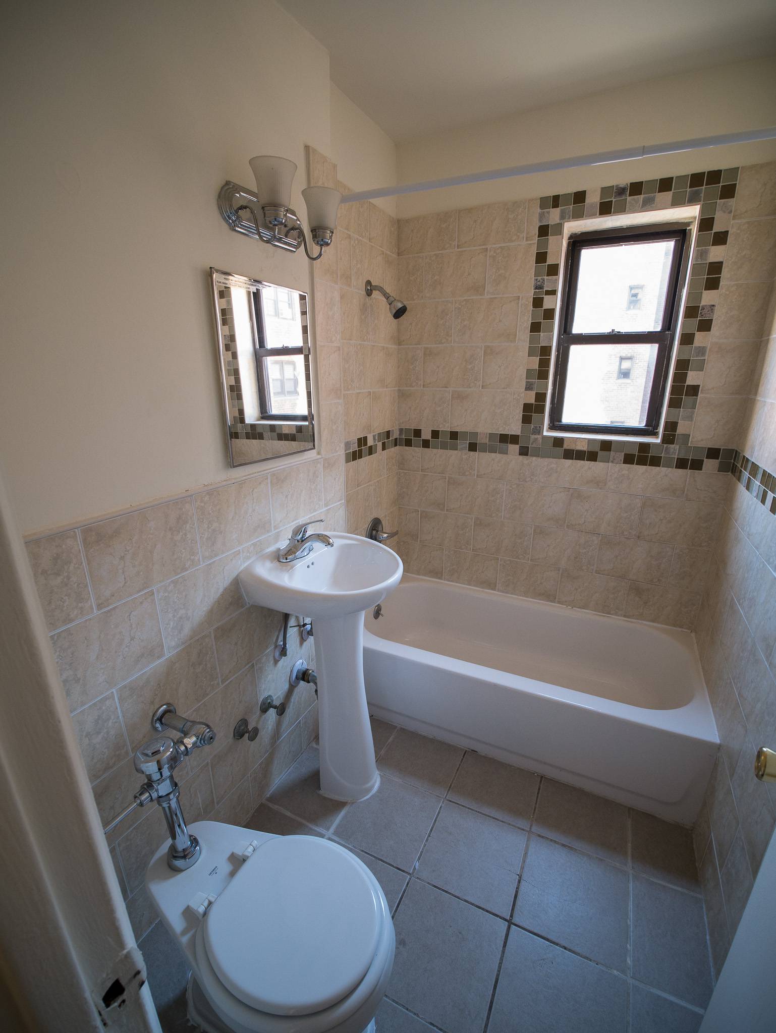 Bathroom in Our One & Two Bedroom Apartments