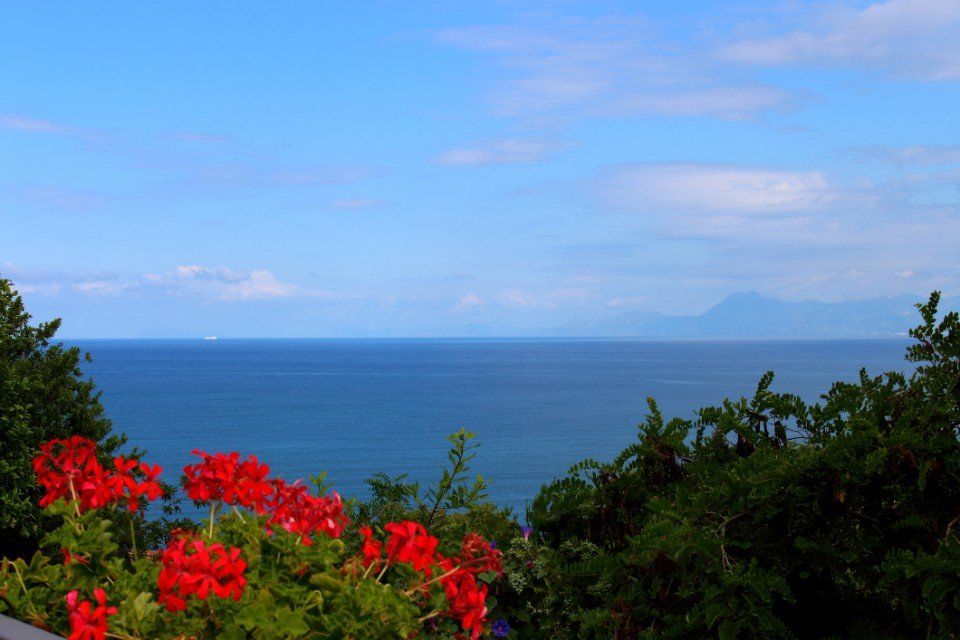 Panorama sul mare