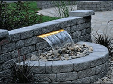 Brick Water Fall Eco-Systems Redding, CT Brick Water Fall Eco-Systems Redding, CT