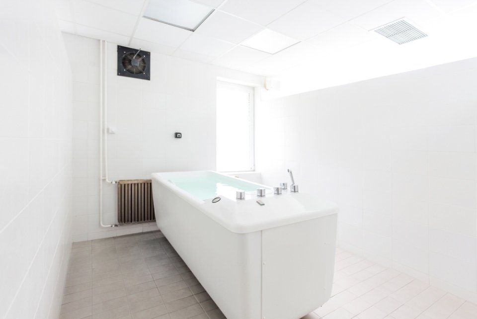 Bagno con impianto