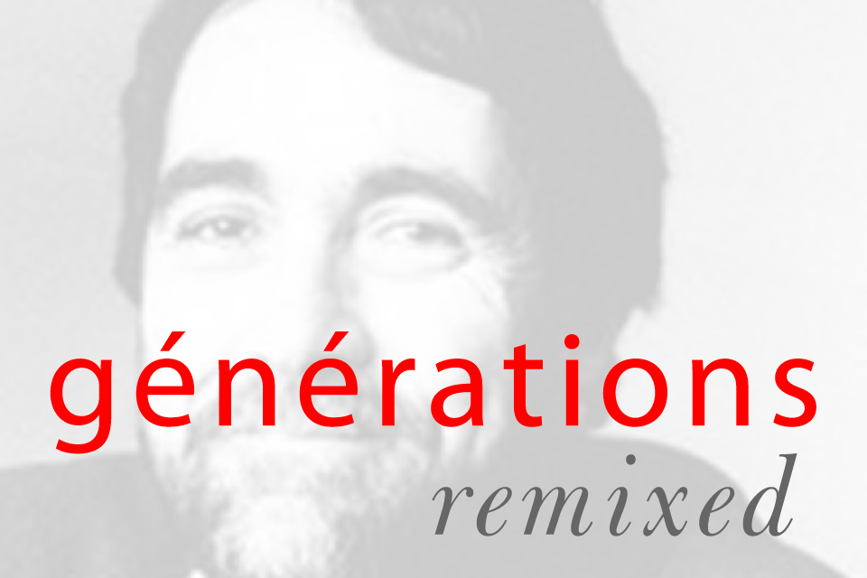 Image of late Franco-Ontarian poet and lyricist Robert Dixon.