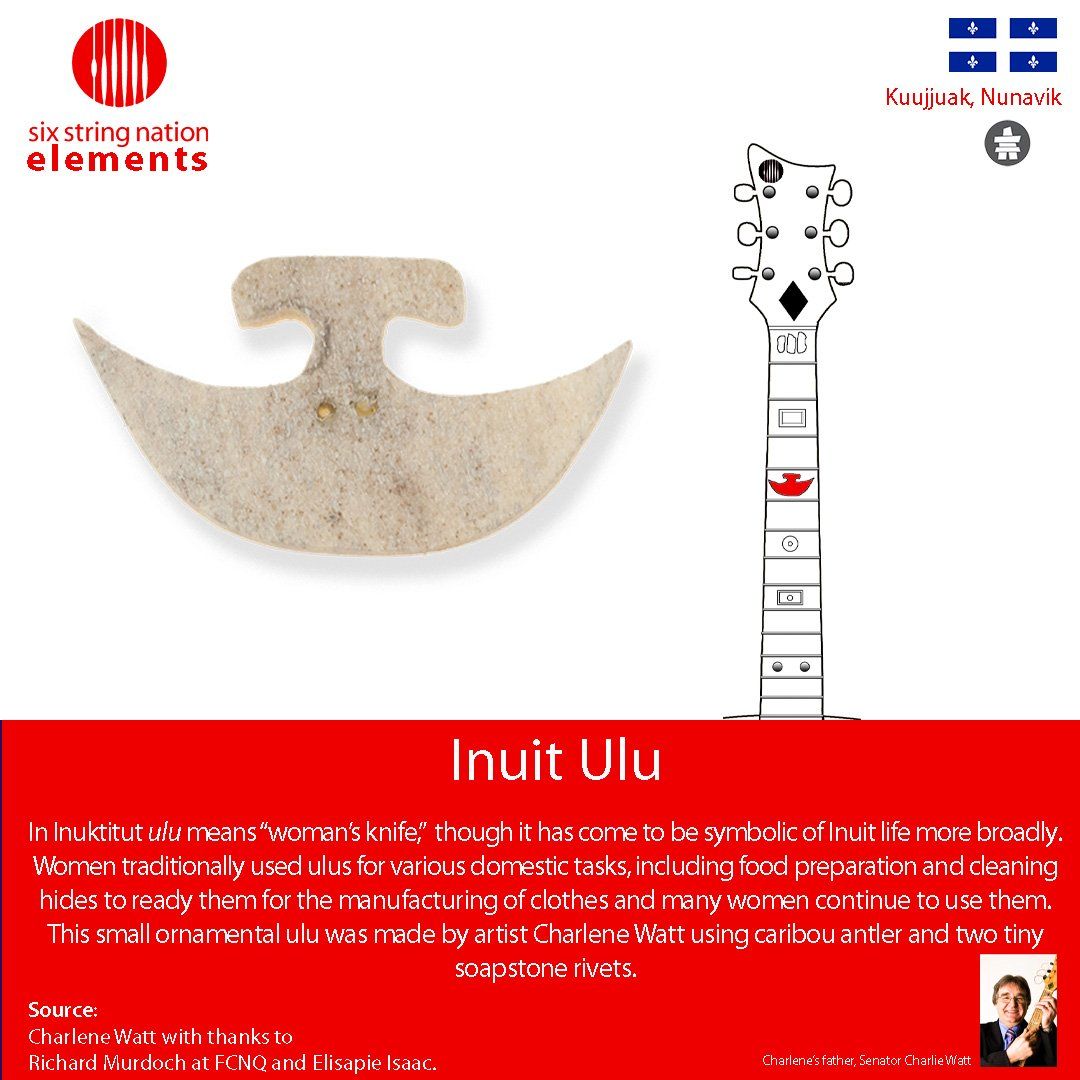 Caribou Antler Ulu by Charlene Watt