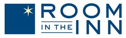 Room in the Inn logo with blue square and star next to blue text