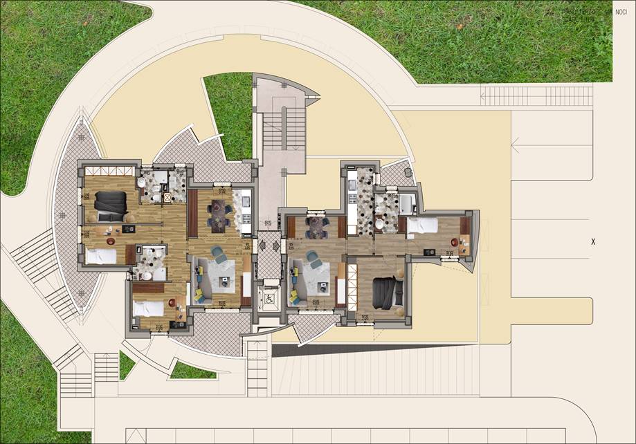 render di progetto edile