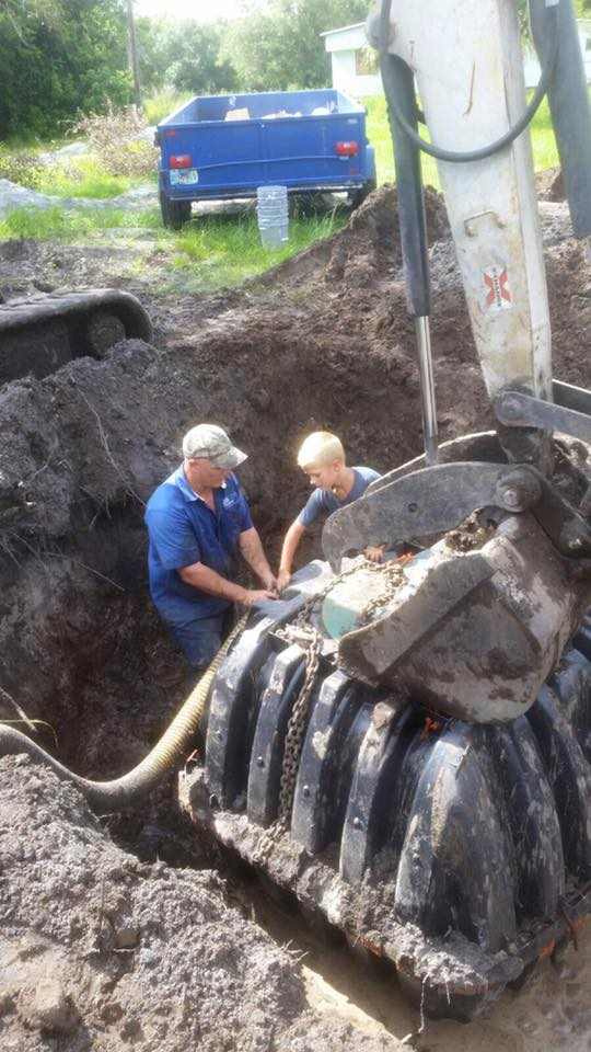 Septic Excavation - Chancey Bohannan Septic & Port-A-Jon, LLC. - Arcadia, FL