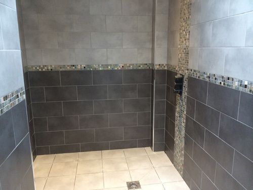 Tiles installed by our team