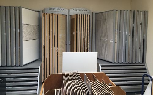 Tiles in our Uppingham Showroom