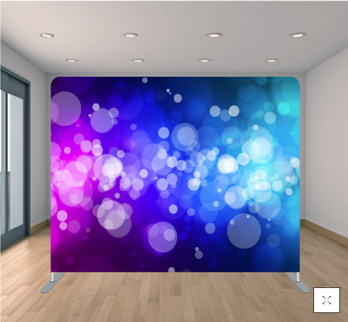 Purple Blue Bokeh