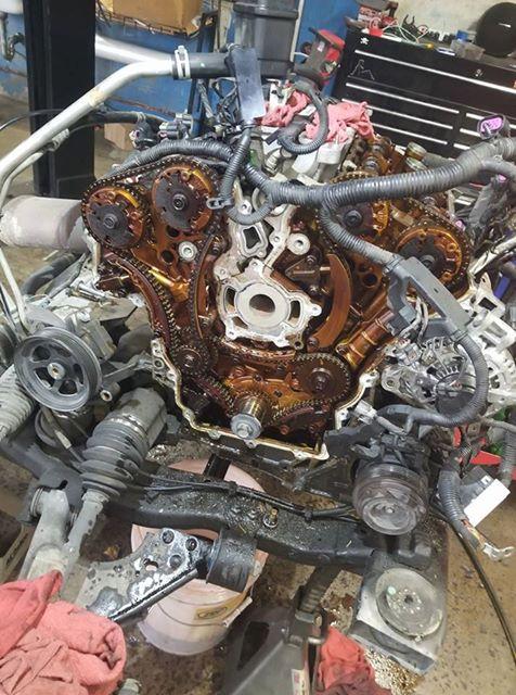 timing chain replacement buick enclave