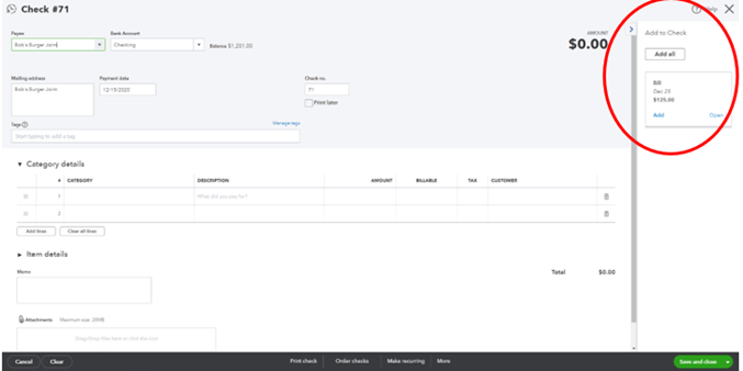 quickbooks tips