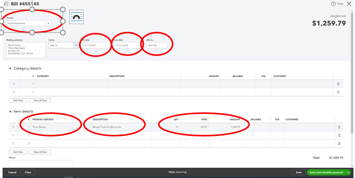 quickbooks tips
