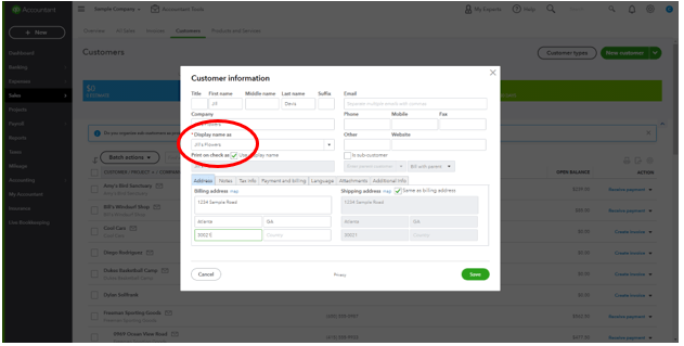 quickbooks tips