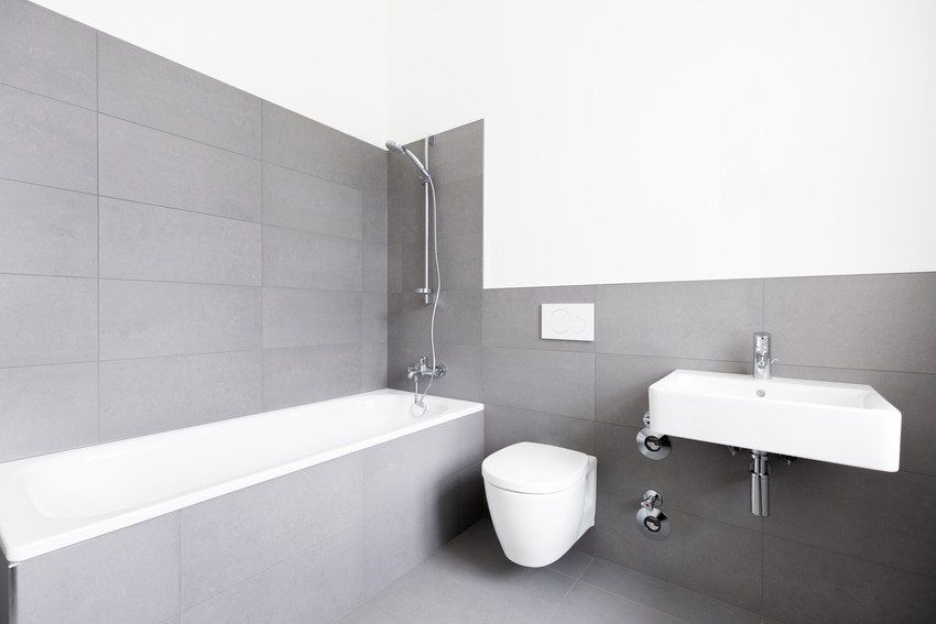 Bathroom tiling