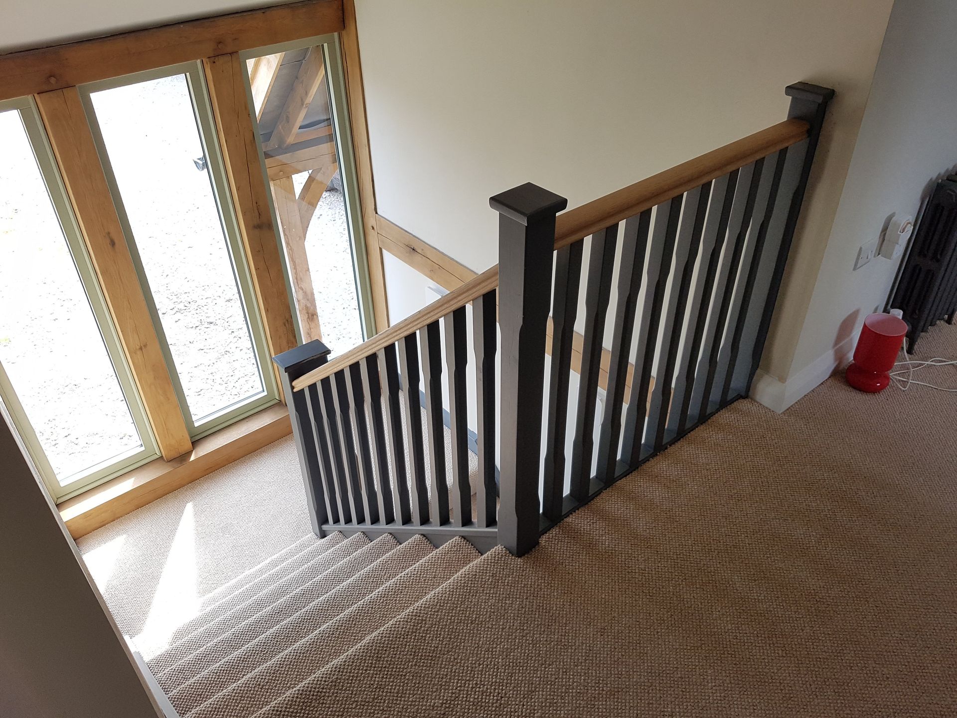 Wooden stairs