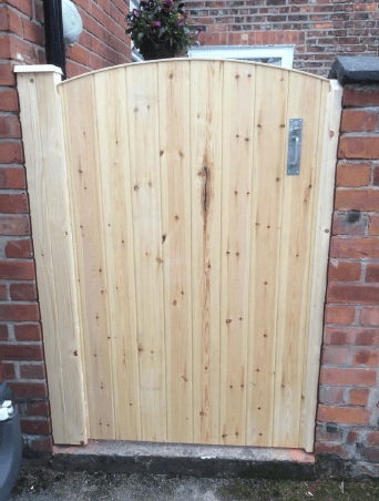 wooden gate
