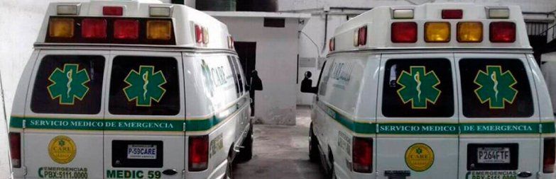 Care Ambulancias  - Evaluación médica