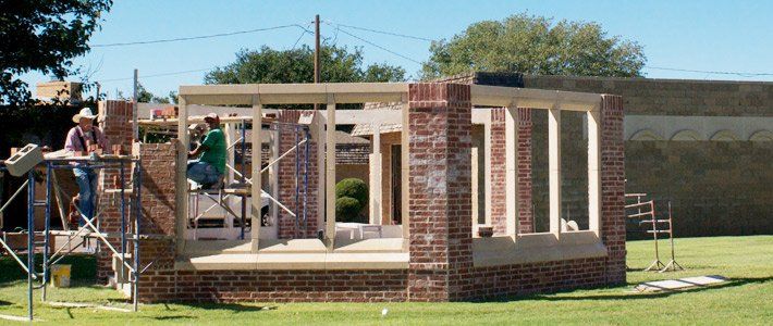 building a building