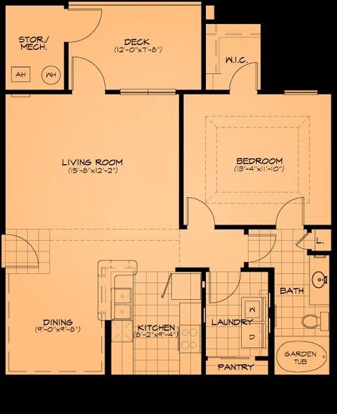 The Stream - One-Bedroom Apartments