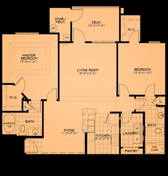 The Basin - Two-Bedroom Apartments